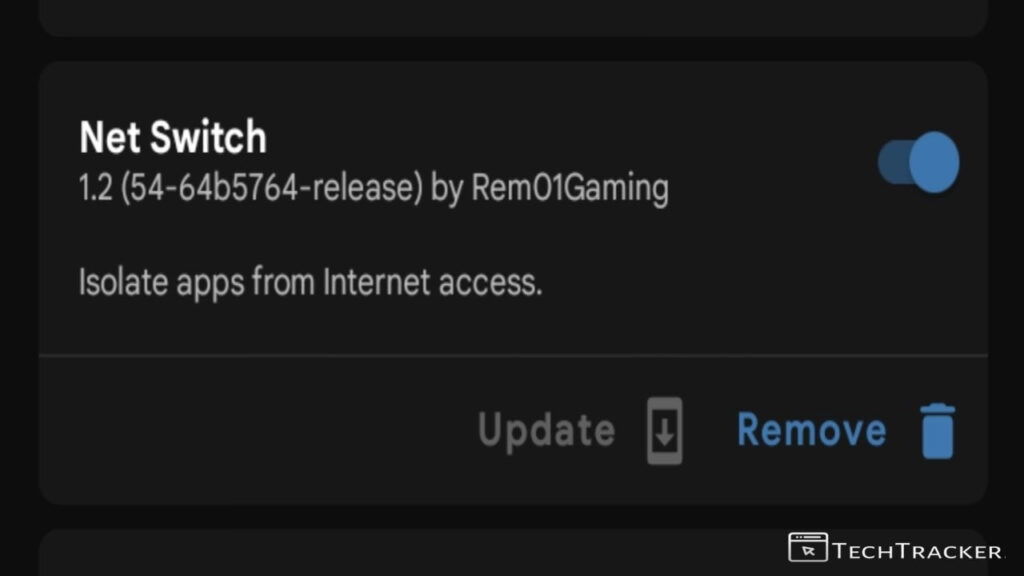 Net Switch – Isolate apps from internet access alternative to AFWall+.