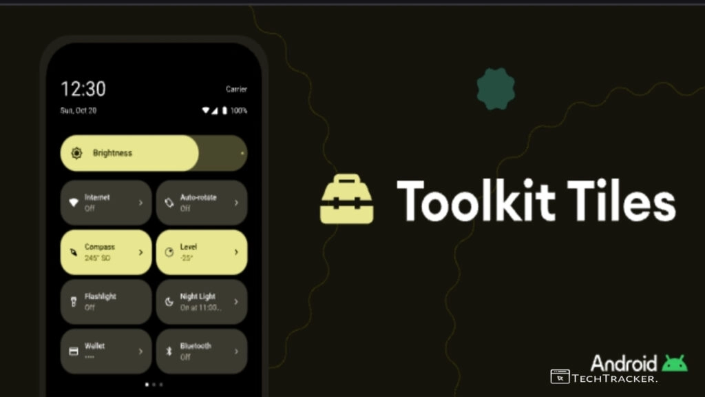 Toolkit Tiles – A useful quick settings panel utilities for Android devices.